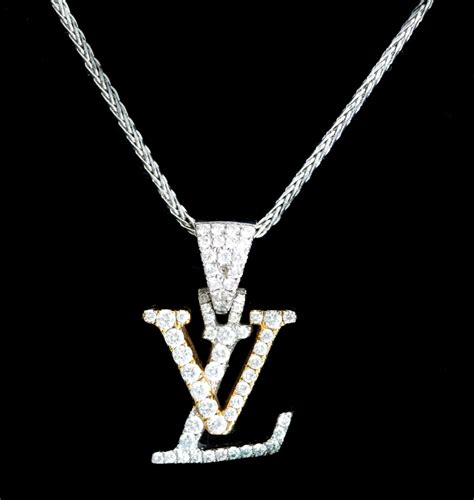 lv diamond pendant|louis vuitton pendant necklace.